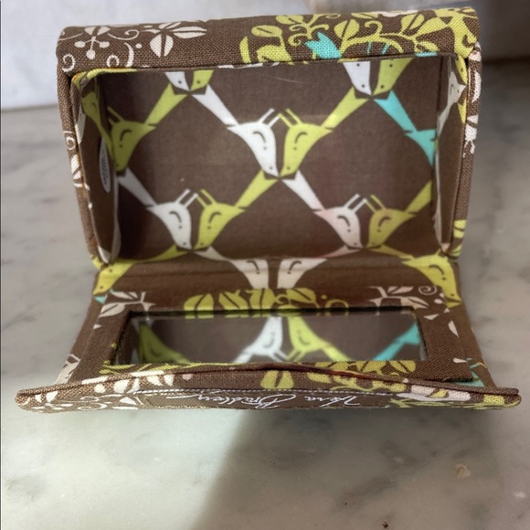 VERA BARDLEY Kiss Me Twice Sittin in a Tree Double Lipstick Mirror Case Retired - Picture 4 of 16